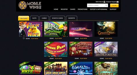 Mobile wins casino codigo promocional